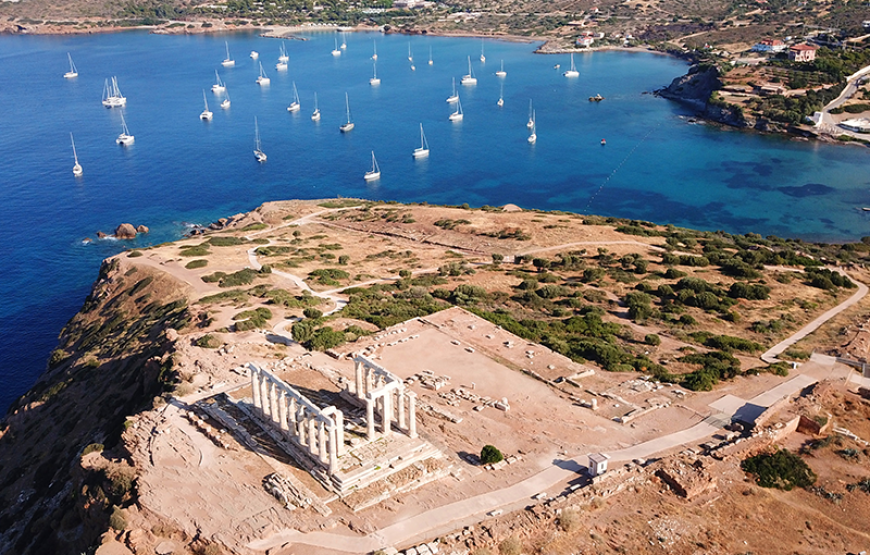 Cape Sounion in the Afternoon